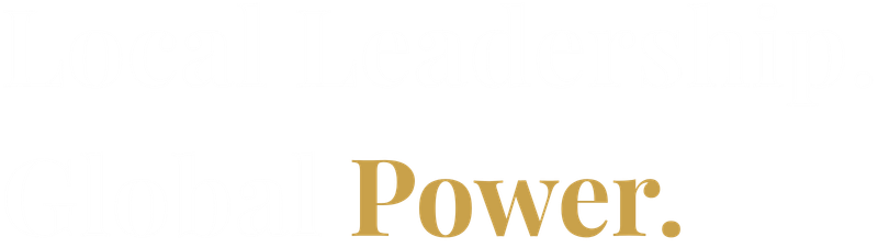 Local Leadership. Global Power. (1)